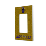 Baltimore Ravens Deco Hidden-Screw Light Switch Plate