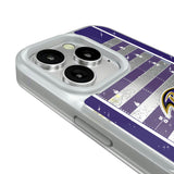 Baltimore Ravens Field Glitter Phone Case for Apple iPhone