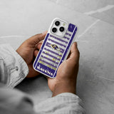 Baltimore Ravens Field Glitter Phone Case for Apple iPhone