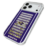Baltimore Ravens Field Glitter Phone Case for Apple iPhone