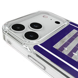 Baltimore Ravens Field Glitter Phone Case for Apple iPhone