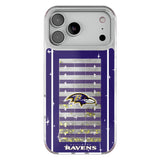 Baltimore Ravens Field Glitter Phone Case for Apple iPhone