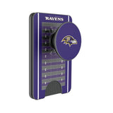 Baltimore Ravens Field PopSockets MagSafe-Compatible PopWallet+