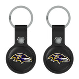 Baltimore Ravens Insignia Black Airtag Holder 2-Pack