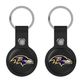 Baltimore Ravens Insignia Black Airtag Holder 2-Pack