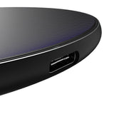 Baltimore Ravens Linen 15-Watt Wireless Charger