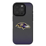 Baltimore Ravens Linen Bump Phone Case for Apple iPhone