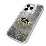 Baltimore Ravens Linen Glitter Phone Case for Apple iPhone