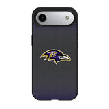 Baltimore Ravens Linen MagSafe Compatible Phone Case for Apple iPhone