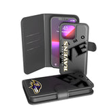 Baltimore Ravens Monocolor Tilt Wallet Phone Case for Apple iPhone