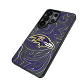 Baltimore Ravens Paisley MagSafe Compatible Phone Case for Samsung Galaxy 26 Series