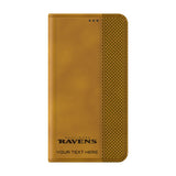 Baltimore Ravens Personalized Burn Folio Phone Case for Samsung Galaxy