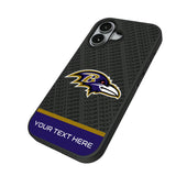 Baltimore Ravens Personalized EndZone Plus Bump Phone Case for Apple iPhone