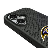 Baltimore Ravens Personalized EndZone Plus Bump Phone Case for Apple iPhone
