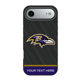 Baltimore Ravens Personalized EndZone Plus Bump Phone Case for Apple iPhone