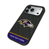 Baltimore Ravens Personalized EndZone Plus Bump Phone Case for Apple iPhone