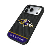 Baltimore Ravens Personalized EndZone Plus Bump Phone Case for Apple iPhone