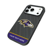 Baltimore Ravens Personalized EndZone Plus Bump Phone Case for Apple iPhone