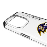 Baltimore Ravens Personalized EndZone Plus Clear Phone Case for Apple iPhone