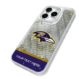 Baltimore Ravens Personalized EndZone Plus Glitter Phone Case for Apple iPhone