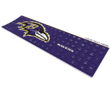 Baltimore Ravens Personalized Endzone Solid Curved Wireless Keyboard