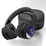 Baltimore Ravens Personalized Endzone Solid Wireless Over-Ear BT Headphones With Case
