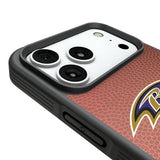 Baltimore Ravens Personalized Football Bump Phone Case for Apple iPhone