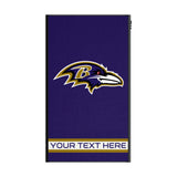 Baltimore Ravens Personalized Stripe 5000mAh Flat Powerbank