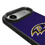 Baltimore Ravens Personalized Stripe Bump Phone Case for Apple iPhone