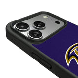 Baltimore Ravens Personalized Stripe Bump Phone Case for Apple iPhone