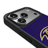Baltimore Ravens Personalized Stripe Bump Phone Case for Apple iPhone
