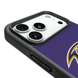 Baltimore Ravens Personalized Stripe Bump Phone Case for Apple iPhone