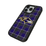 Baltimore Ravens Plaid MagSafe Compatible Phone Case for Apple iPhone