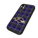 Baltimore Ravens Plaid MagSafe Compatible Phone Case for Apple iPhone