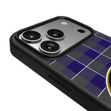 Baltimore Ravens Plaid MagSafe Compatible Phone Case for Apple iPhone