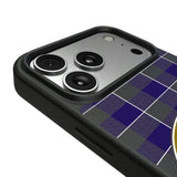 Baltimore Ravens Plaid MagSafe Compatible Phone Case for Apple iPhone