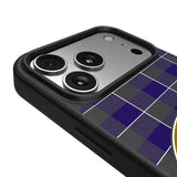 Baltimore Ravens Plaid MagSafe Compatible Phone Case for Apple iPhone