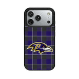 Baltimore Ravens Plaid MagSafe Compatible Phone Case for Apple iPhone