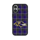 Baltimore Ravens Plaid MagSafe Compatible Phone Case for Apple iPhone