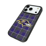 Baltimore Ravens Plaid MagSafe Compatible Phone Case for Apple iPhone