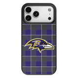 Baltimore Ravens Plaid MagSafe Compatible Phone Case for Apple iPhone