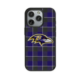 Baltimore Ravens Plaid MagSafe Compatible Phone Case for Apple iPhone