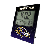 Baltimore Ravens Quadtile Wall Clock