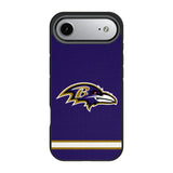 Baltimore Ravens Stripe Bump Phone Case for Apple iPhone