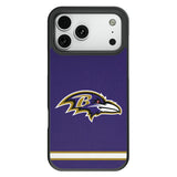 Baltimore Ravens Stripe Bump Phone Case for Apple iPhone