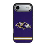Baltimore Ravens Stripe Bump Phone Case for Apple iPhone