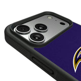 Baltimore Ravens Stripe Bump Phone Case for Apple iPhone