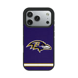 Baltimore Ravens Stripe Bump Phone Case for Apple iPhone