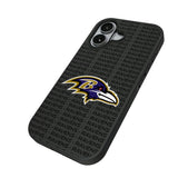 Baltimore Ravens Text Backdrop Bump Phone Case for Apple iPhone