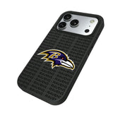 Baltimore Ravens Text Backdrop Bump Phone Case for Apple iPhone